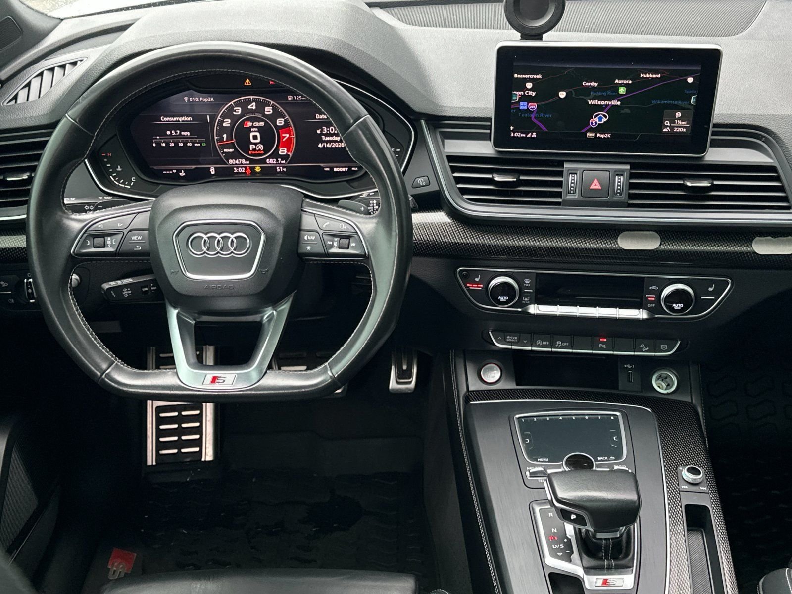 Used 2018 Ibis White Audi 3.0T Prestige image 12