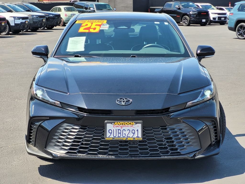 Used 2025 Black Toyota SE image 2