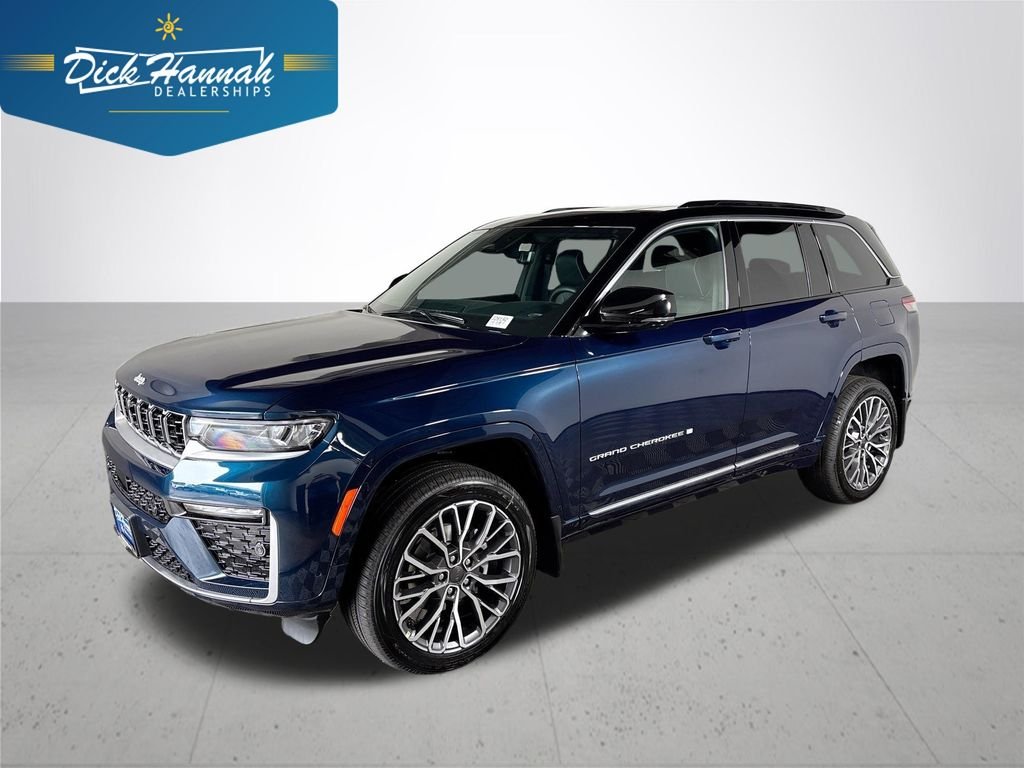 New 2026 Fathom Blue Pearl-Coat Exterior Paint Jeep Summit image 1