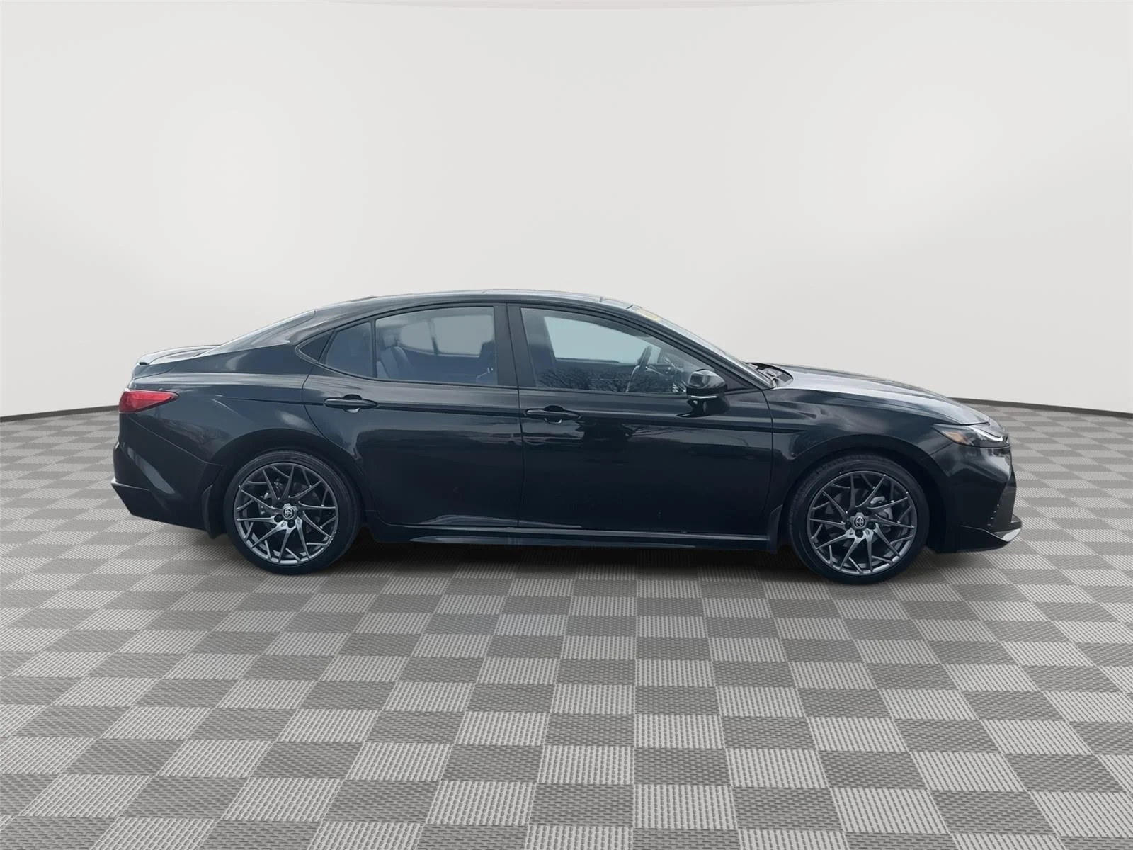 Certified Used 2025 Midnight Black Metallic Toyota XSE image 25