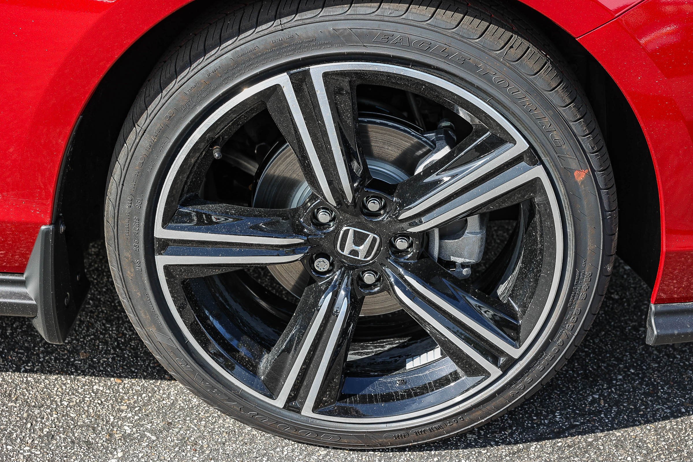 New 2026 Radiant Red Metallic Honda SE CVT image 10