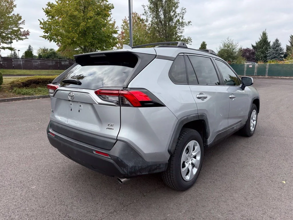 Used 2019 Silver Sky Metallic Toyota LE image 7