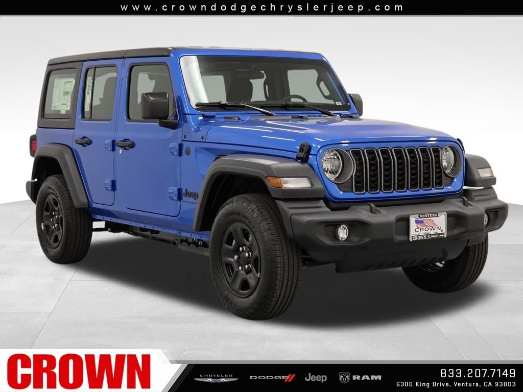 New 2026 Hydro Blue Pearl-Coat Exterior Paint Jeep Sport image 3