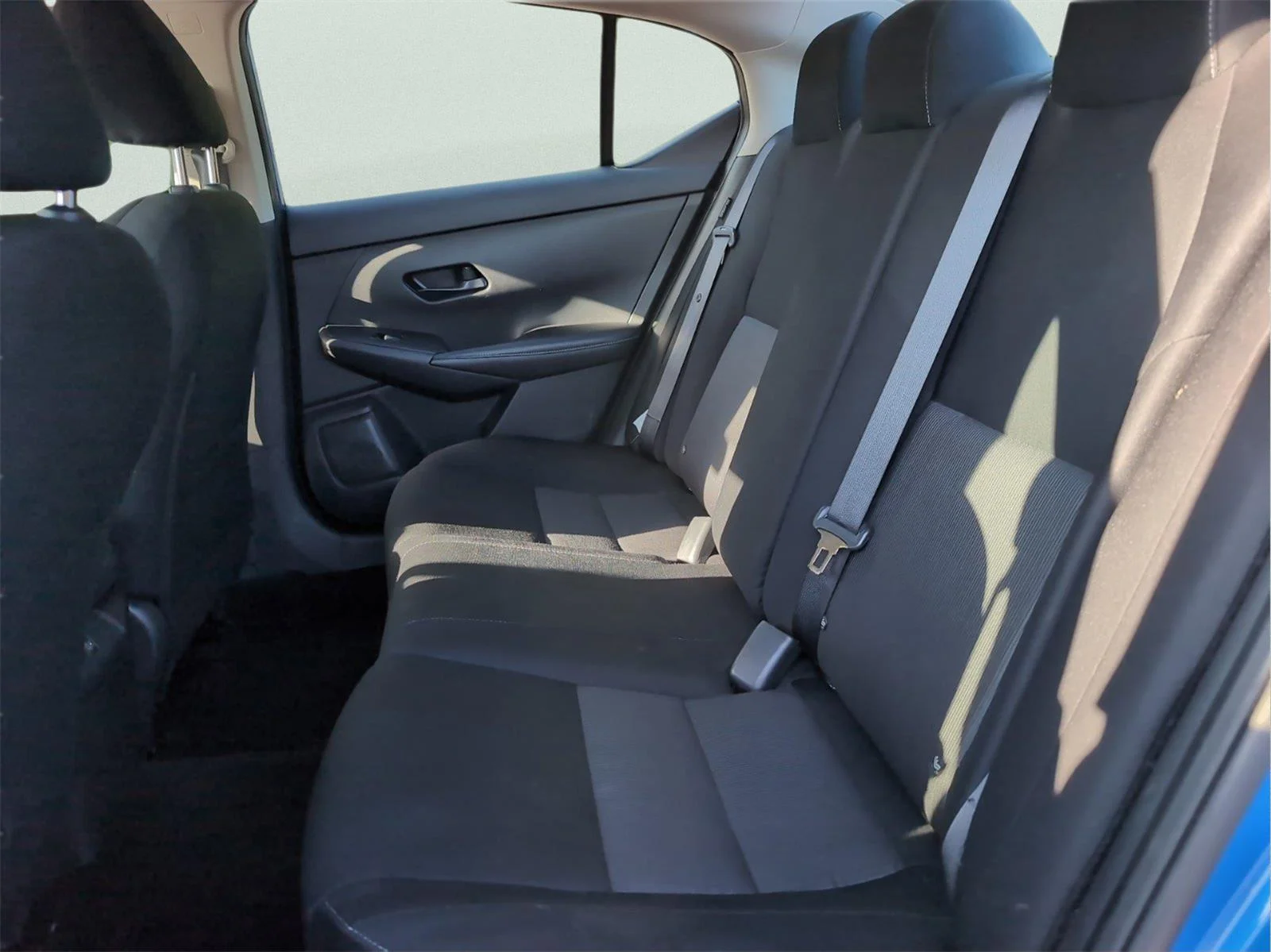 Used 2024 Electric Blue Metallic Nissan SV image 30