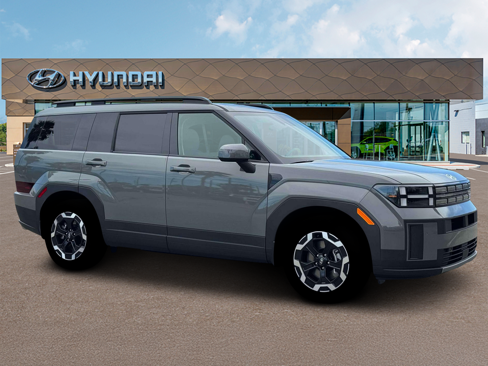 New 2026 Hampton Gray Hyundai SEL AWD image 10