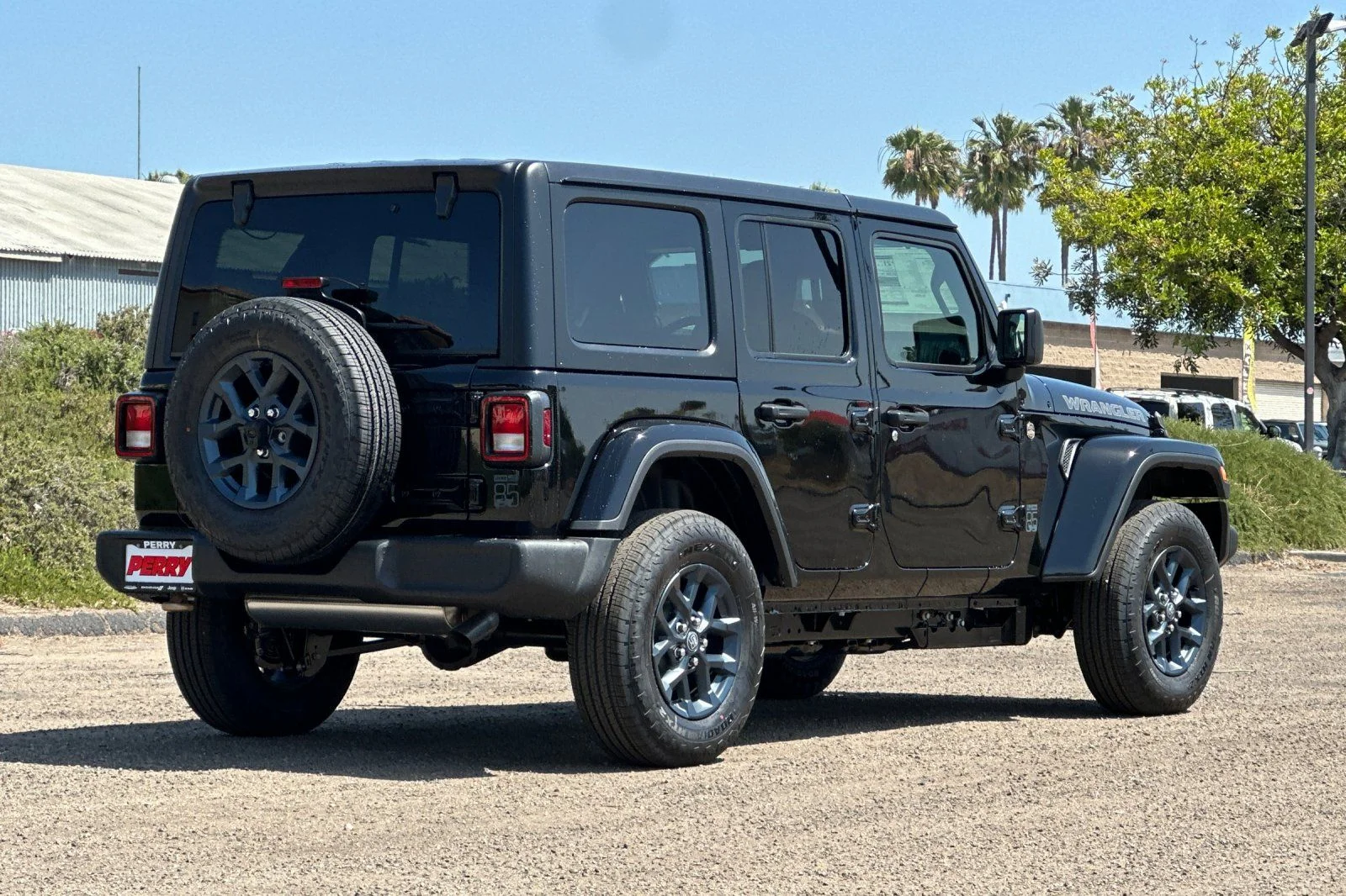 New 2026 Black Clear-Coat Exterior Paint Jeep 85th Anniversary Edition image 3