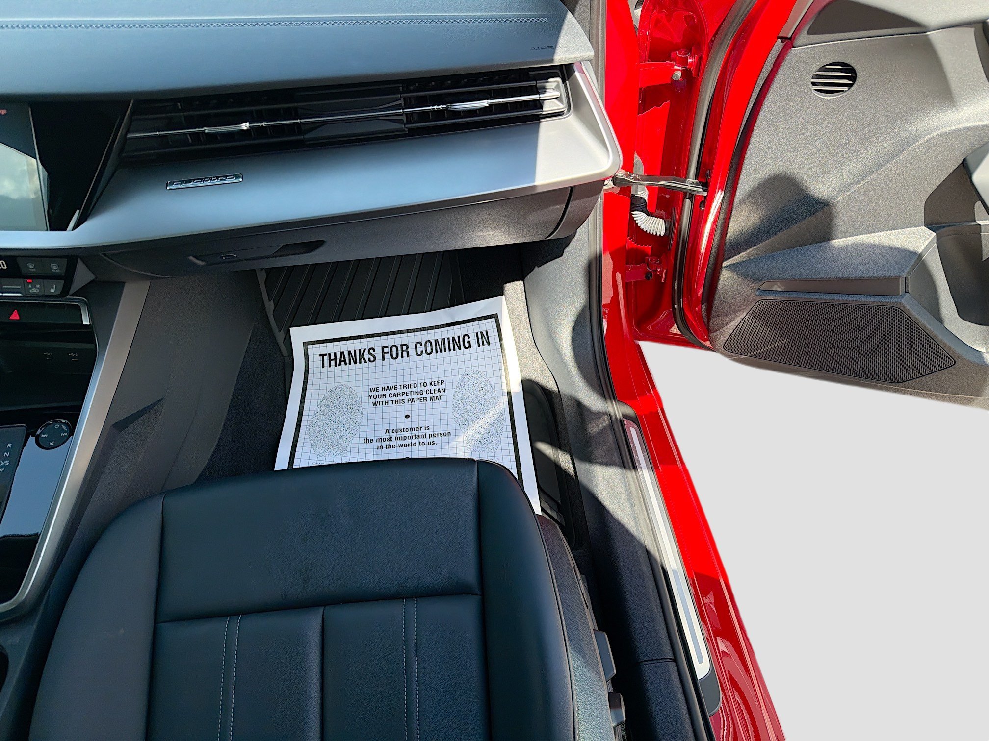 Used 2023 Tango Red Audi Premium image 16