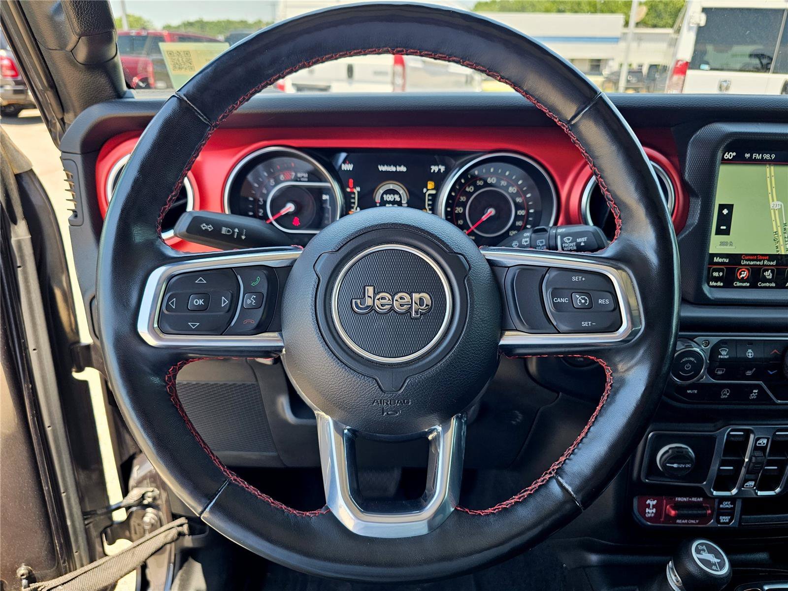 Used 2021 Granite Crystal Metallic Clearcoat Jeep Unlimited Rubicon image 20