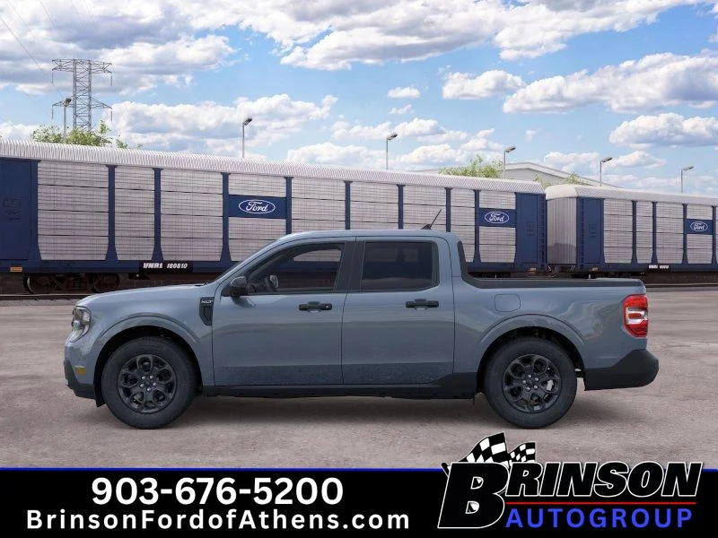 New 2026 Azure Gray Metallic Tri-Coat Ford XLT image 3