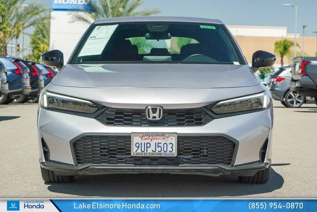 Used 2025 Solar Silver Metallic Honda Sport image 3