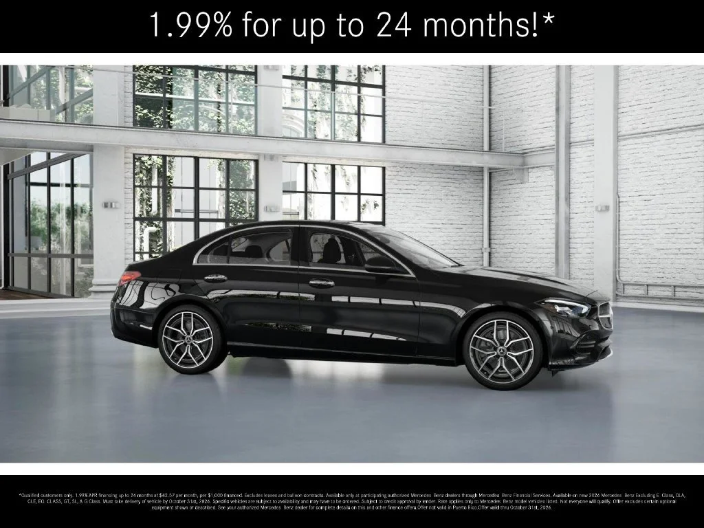 New 2026 Black Mercedes-Benz C 300 image 56