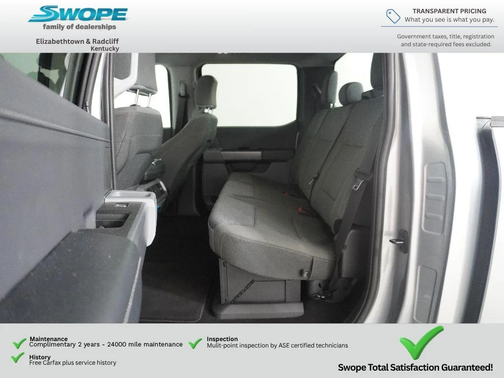 Used 2024 Iconic Silver Metallic Ford XLT image 13