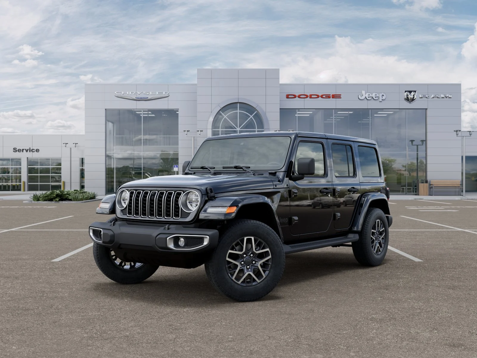 New 2026 Black Clear-Coat Exterior Paint Jeep Sahara image 38