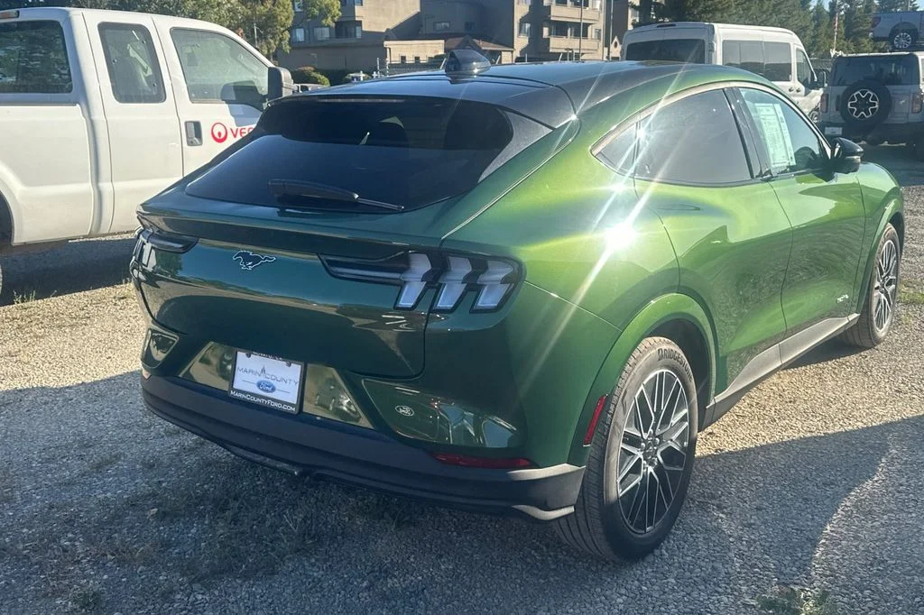 Used 2025 Green Metallic Ford Premium image 5