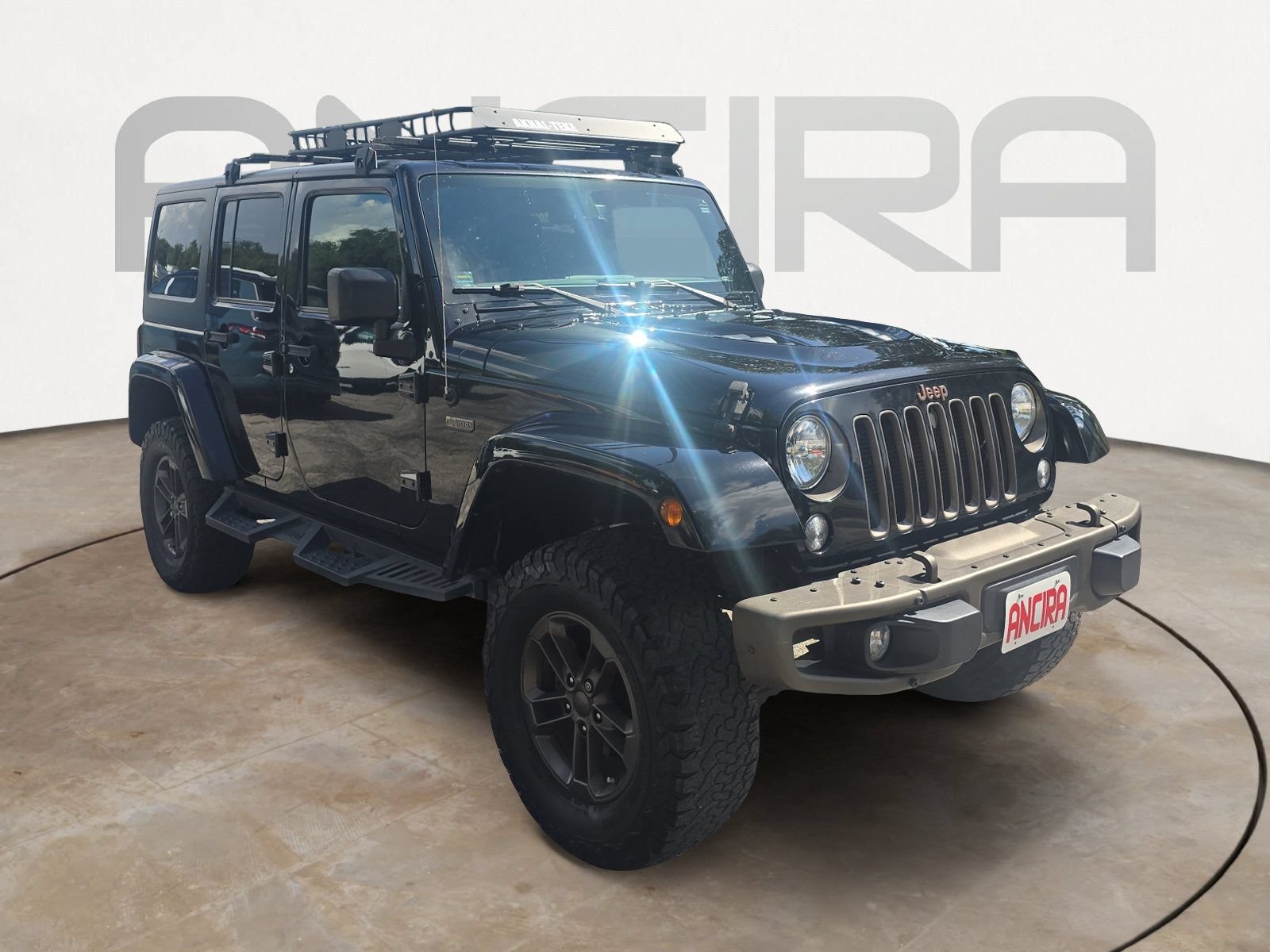 Used 2017 Black Clearcoat Jeep 75th Anniversary image 6