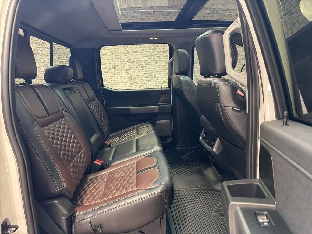 Used 2023 White Metallic / Camo Wrap Ford Lariat image 16