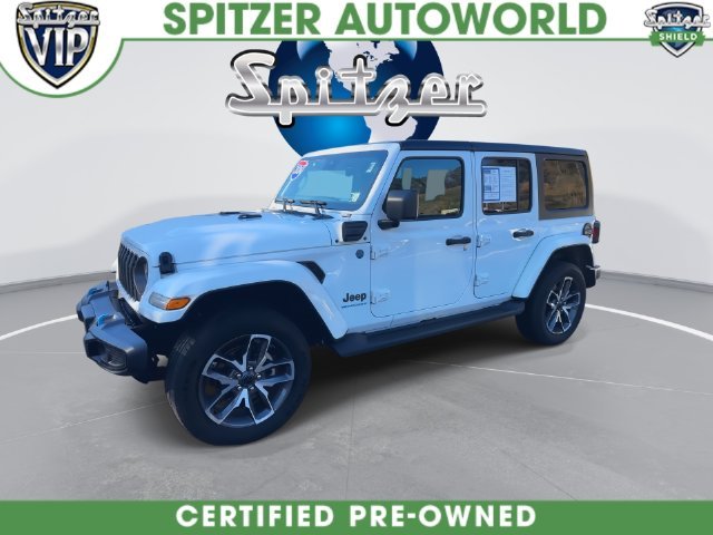 Used 2024 White Jeep Sport S 4xe image 8