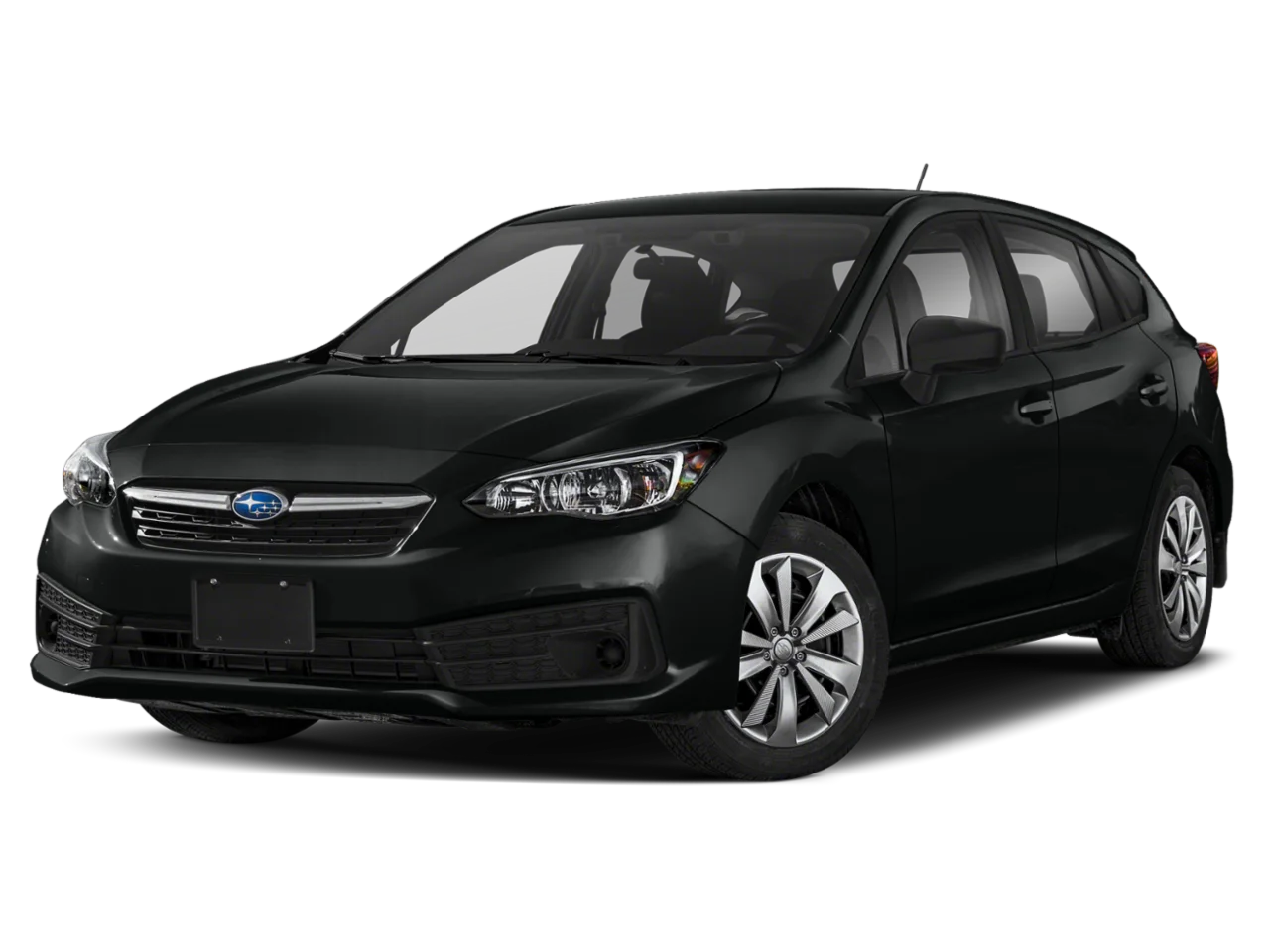 Used 2021 Crystal Black Silica Subaru 5-Door image 1