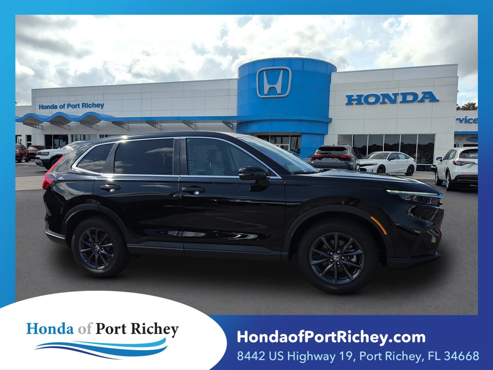 Certified Used 2026 Crystal Black Pearl Honda EX-L image 1