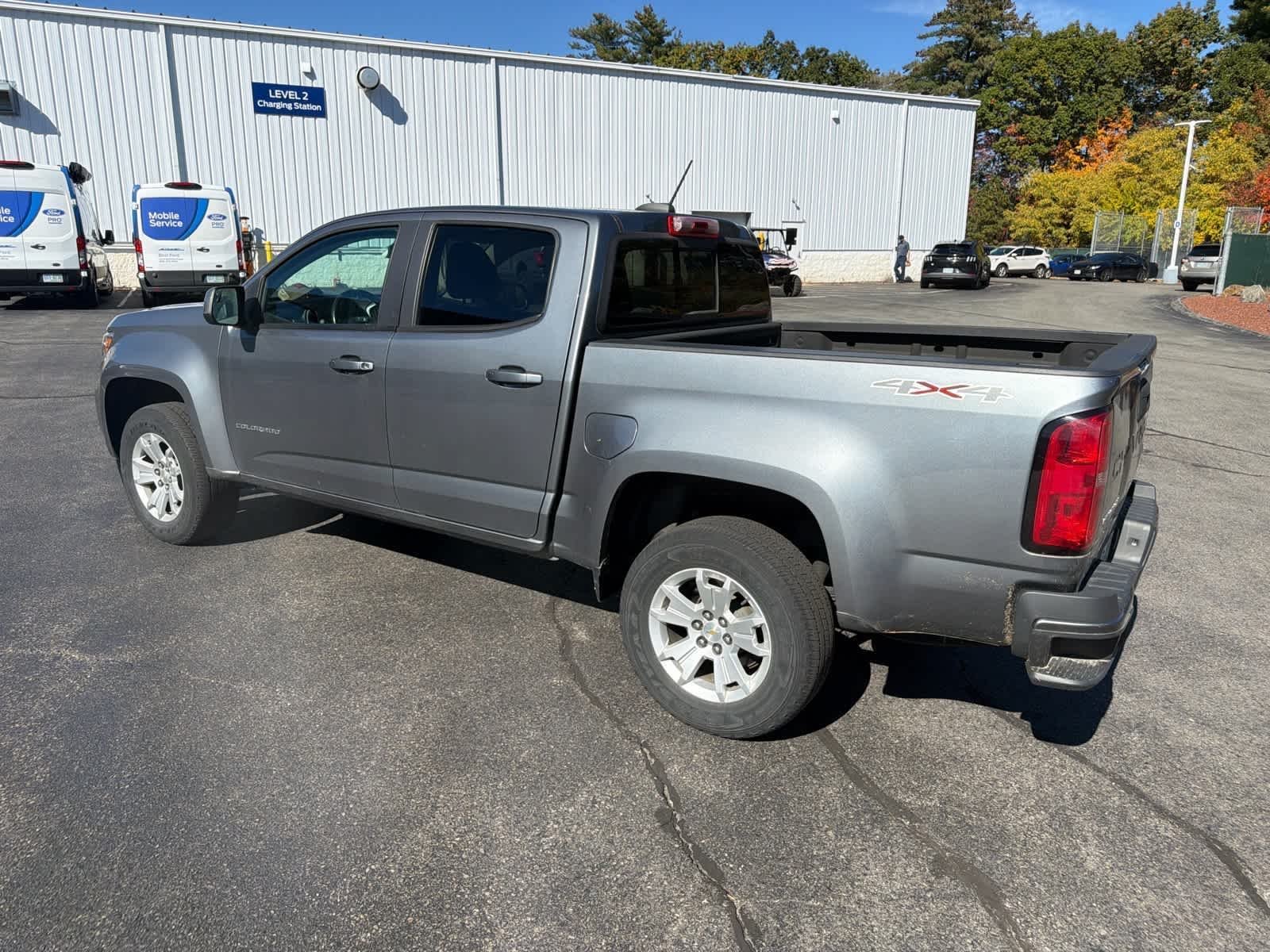 Used 2022 Satin Steel Metallic Chevrolet 4WD LT image 8