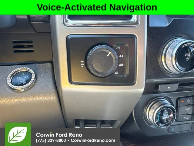 Used 2015 White Platinum Clearcoat Metallic Ford Lariat image 12