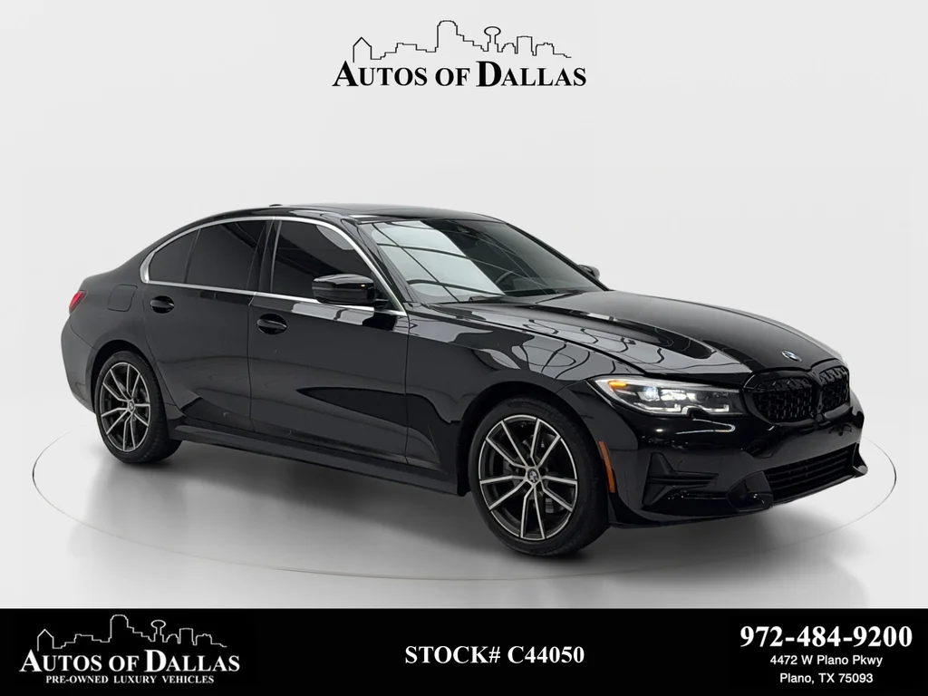 Used 2022 Black BMW 330i image 1