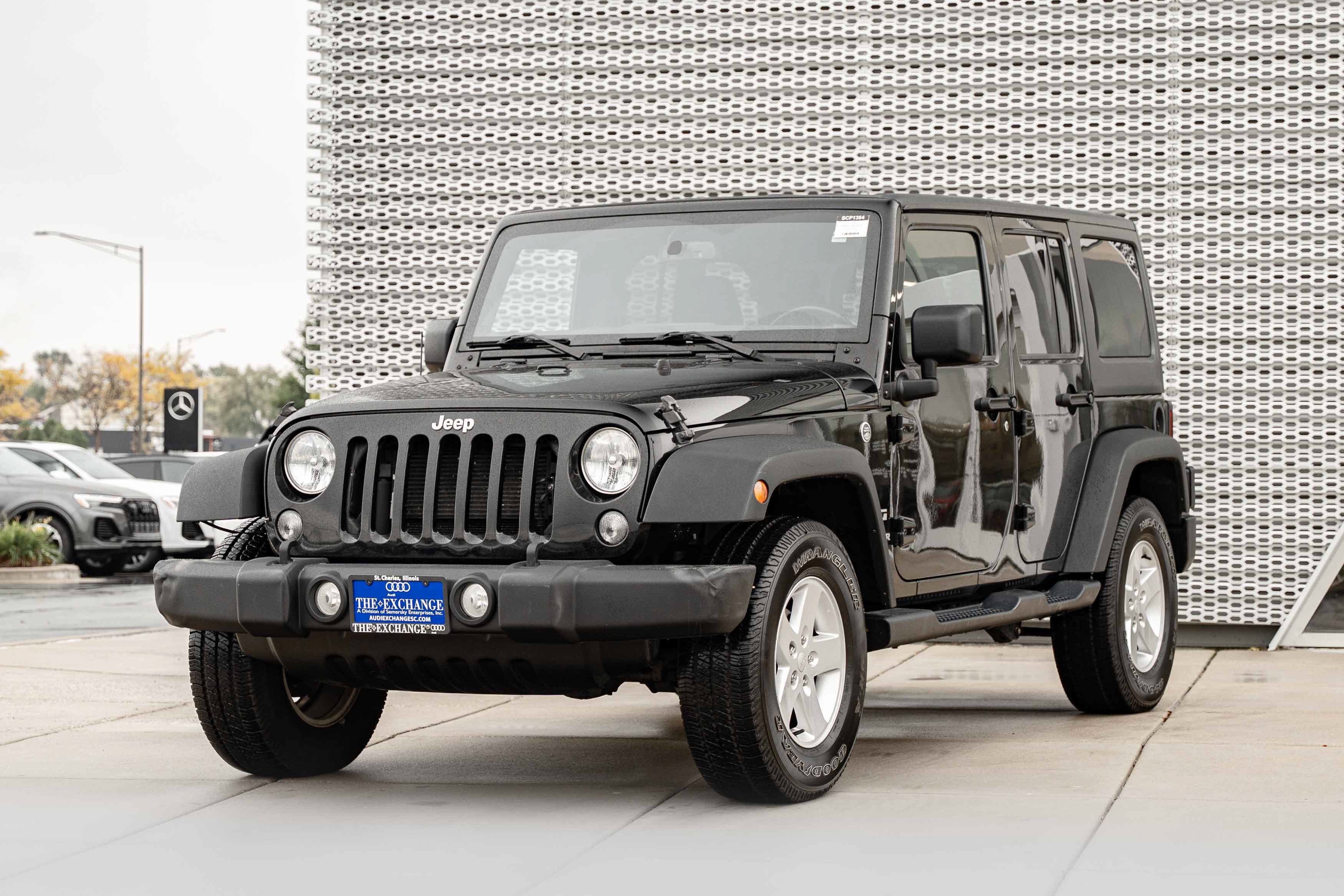 Used 2017 Black Clearcoat Jeep Sport image 7