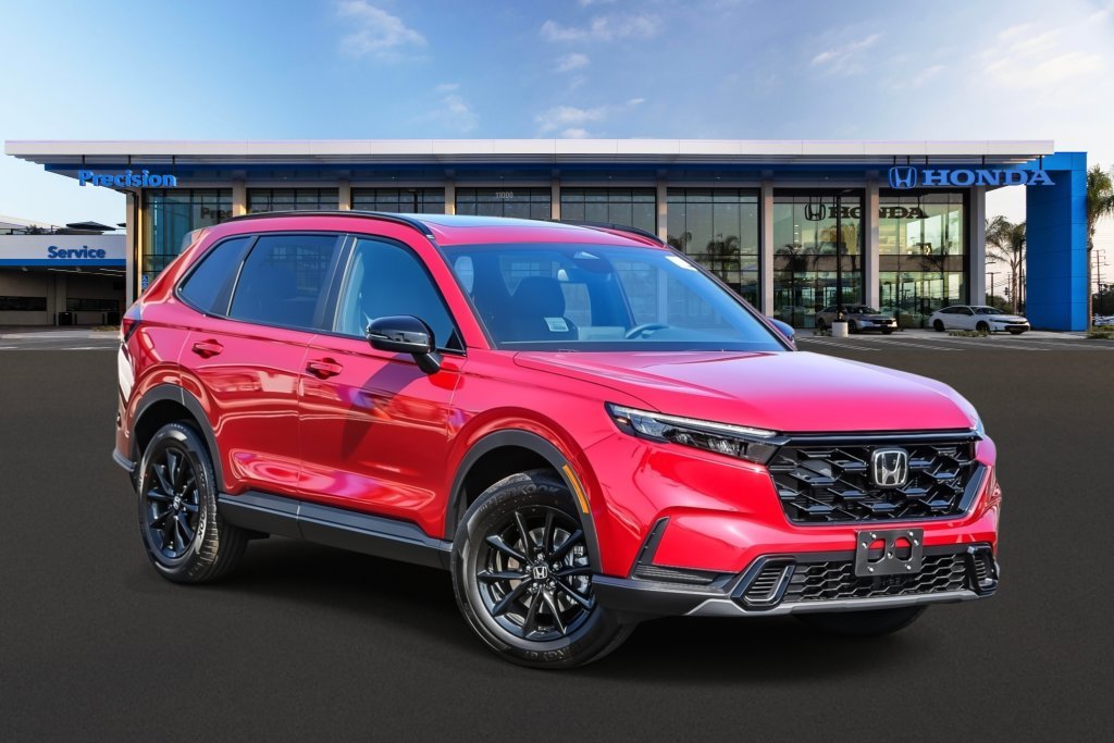 New 2026 Radiant Red Metallic Honda Sport image 1
