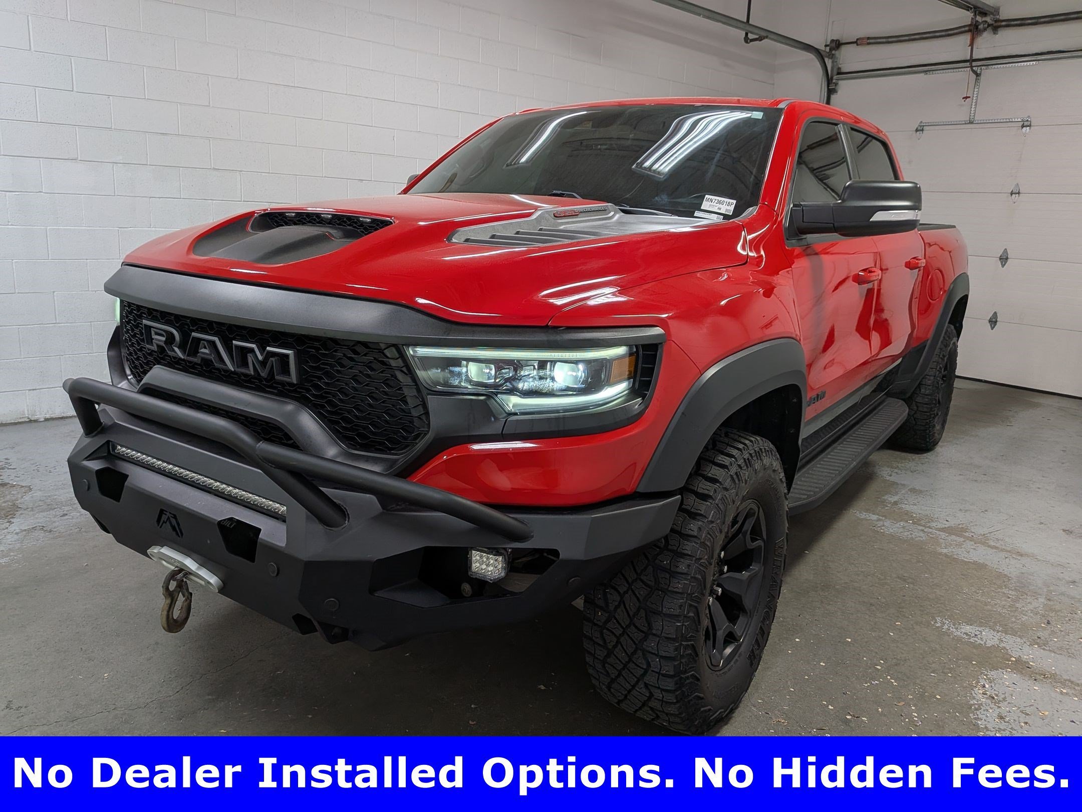 Used 2021 Flame Red Clearcoat Ram TRX image 7