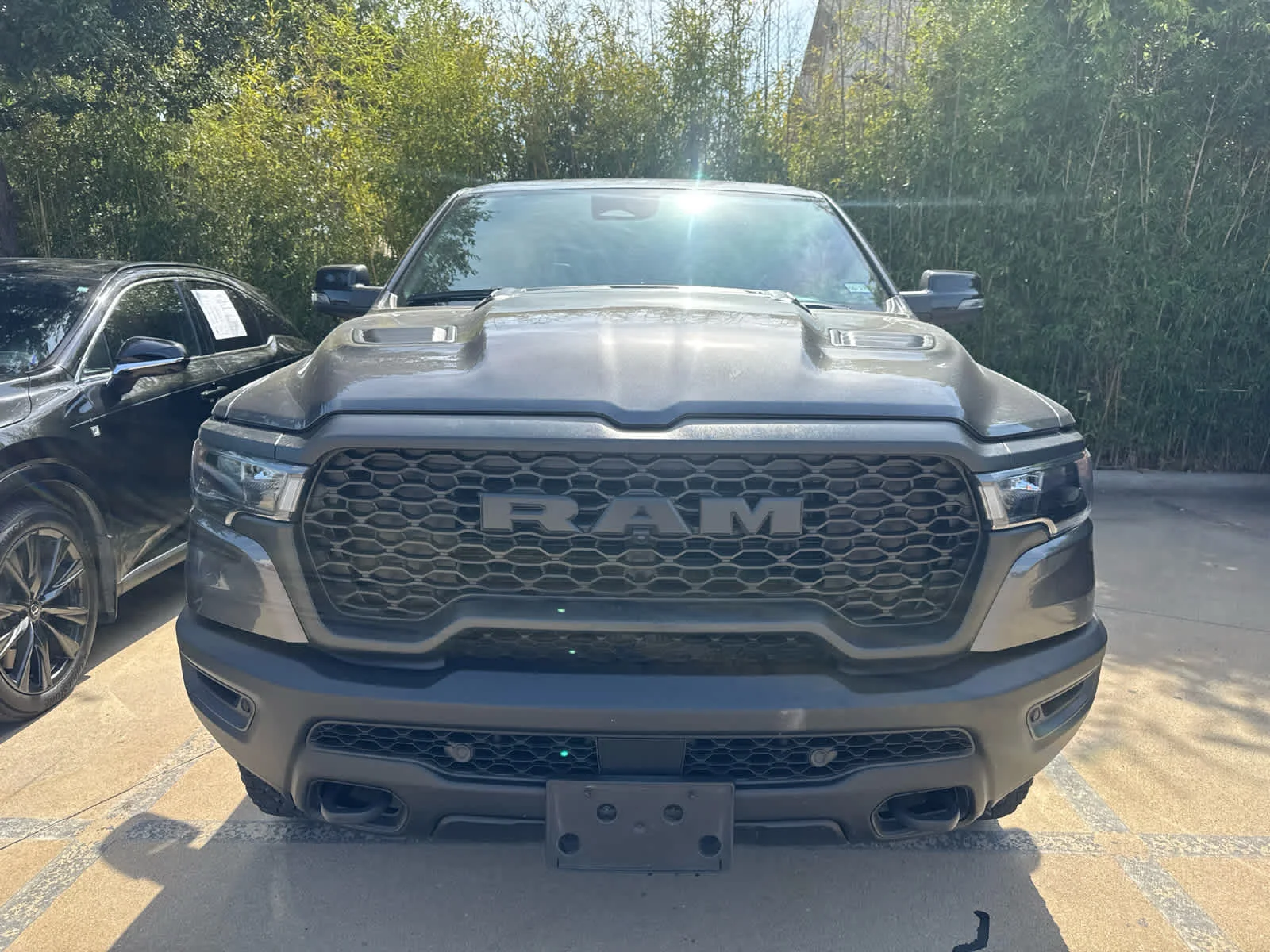 Used 2025 Granite Crystal Metallic Clearcoat Ram Rebel image 3