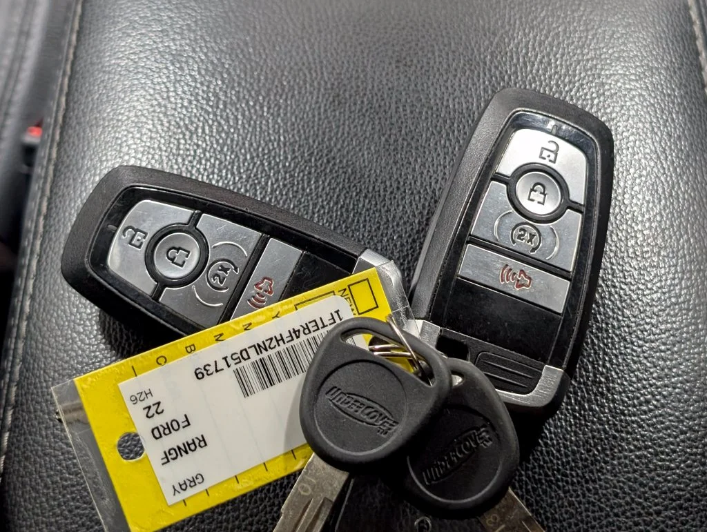 Certified Used 2022 Carbonized Gray Metallic Ford Lariat image 26