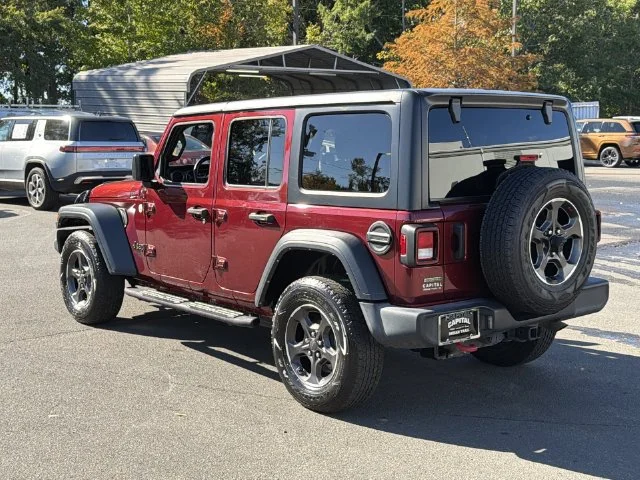 Used 2021 Red Jeep Unlimited Sport S image 11