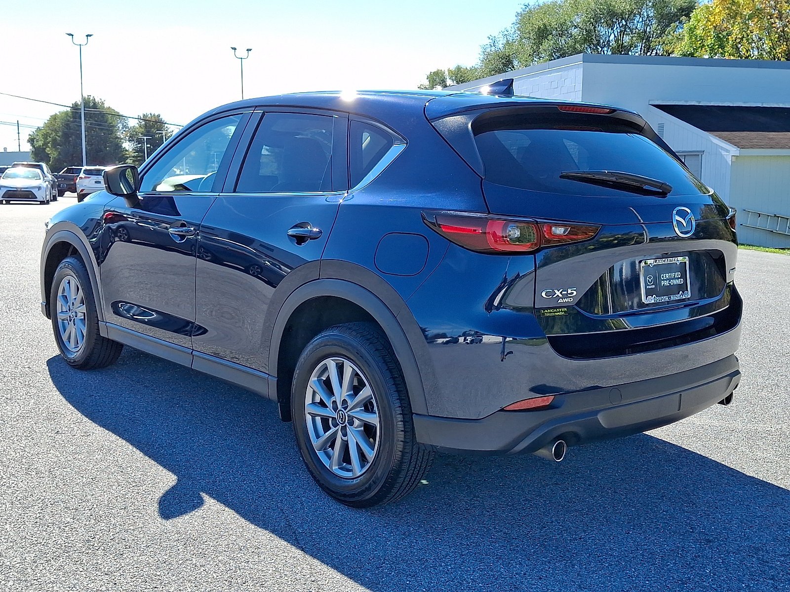 Certified Used 2023 Deep Crystal Blue Mica Mazda 2.5 S Preferred Package image 5