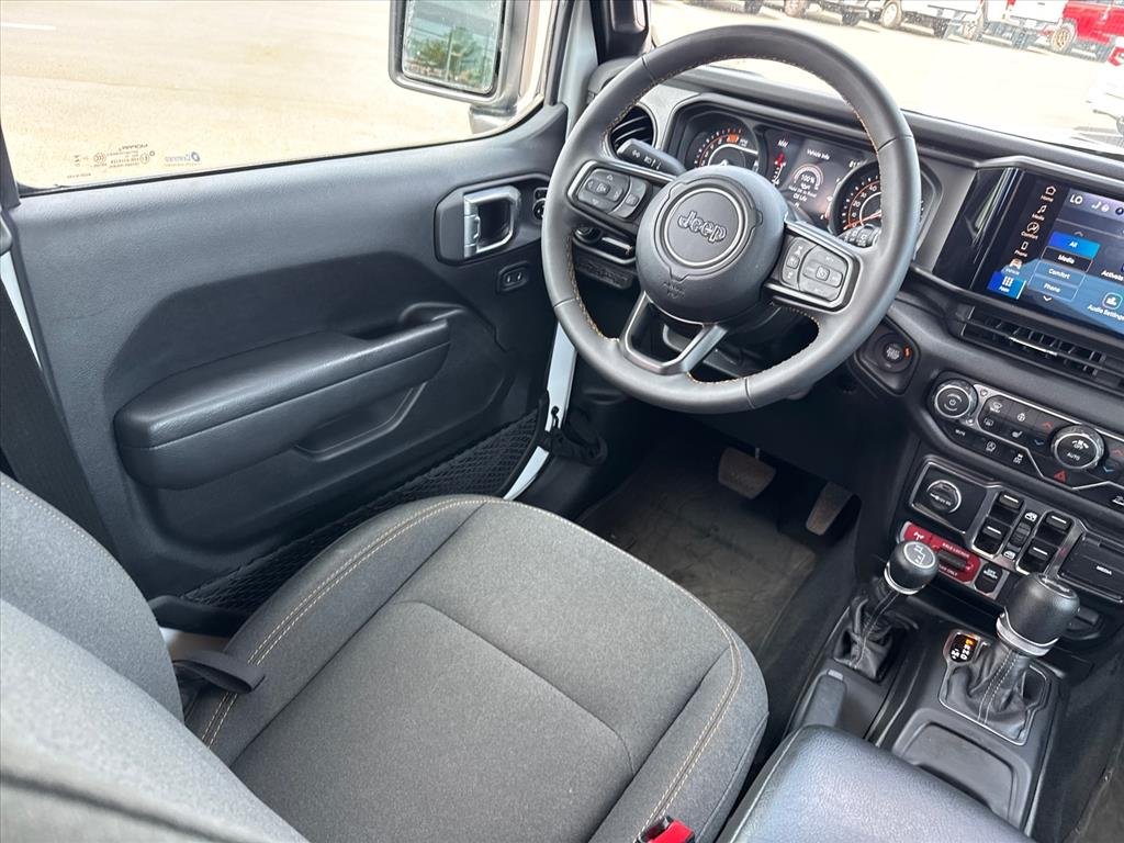 Used 2024 Bright White Clearcoat Jeep Willys image 12