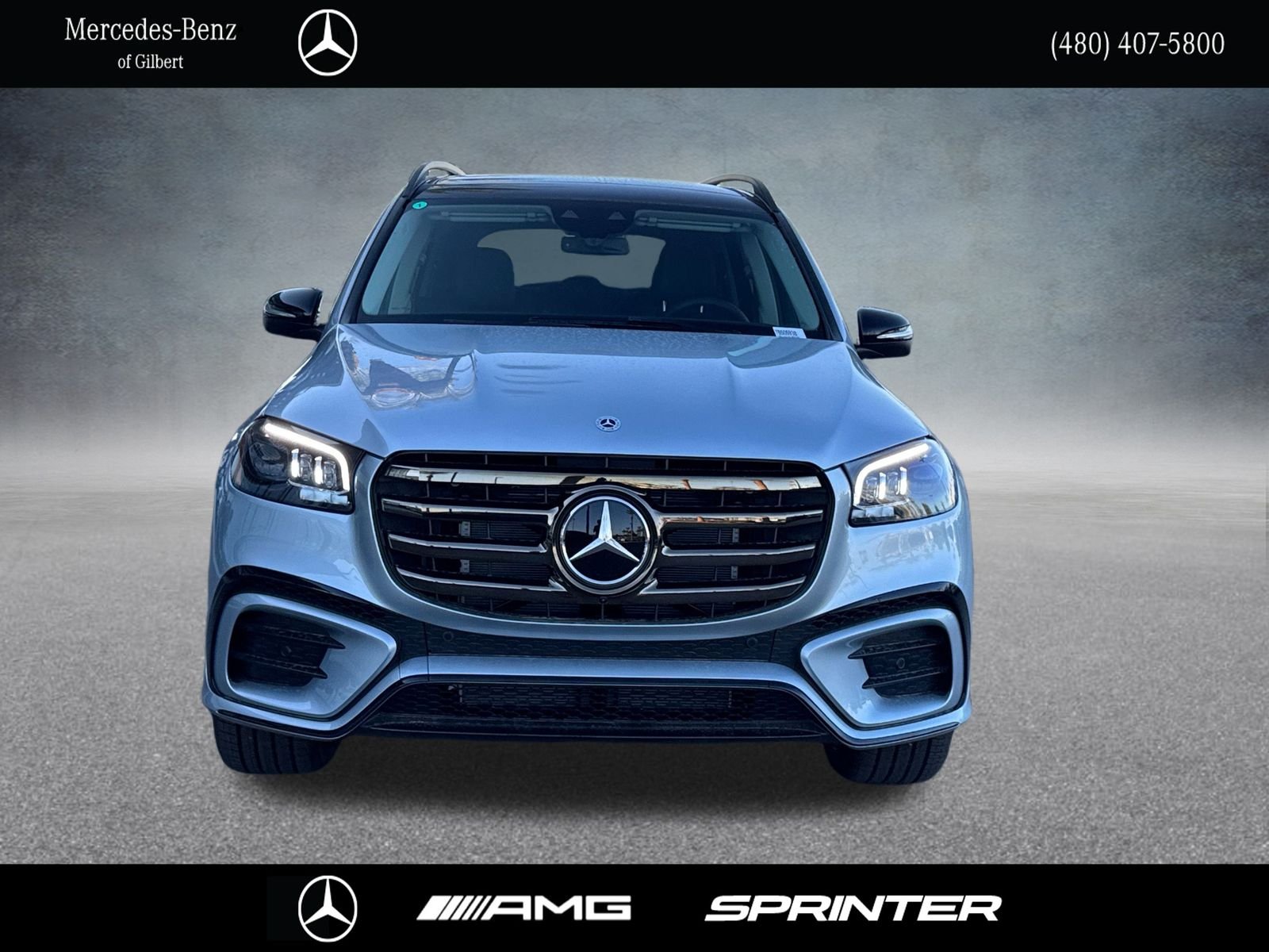 New 2026 Cirrus Silver Metallic Mercedes-Benz GLS 450 image 2