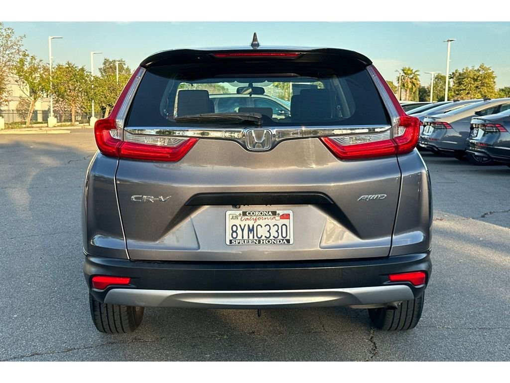 Used 2018 Honda CR-V LX with VIN 2HKRW6H38JH205433 for sale in Corona, CA