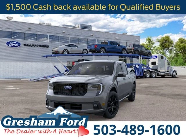 New 2026 Carbonized Gray Metallic Ford Lobo Standard image 2