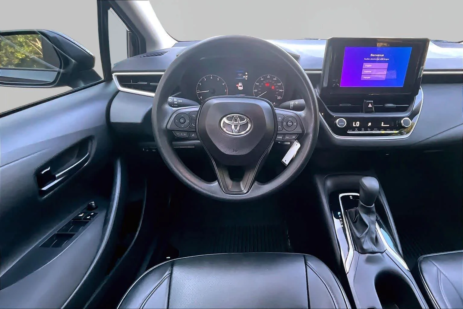 Used 2025 Midnight Black Metallic Toyota LE image 11