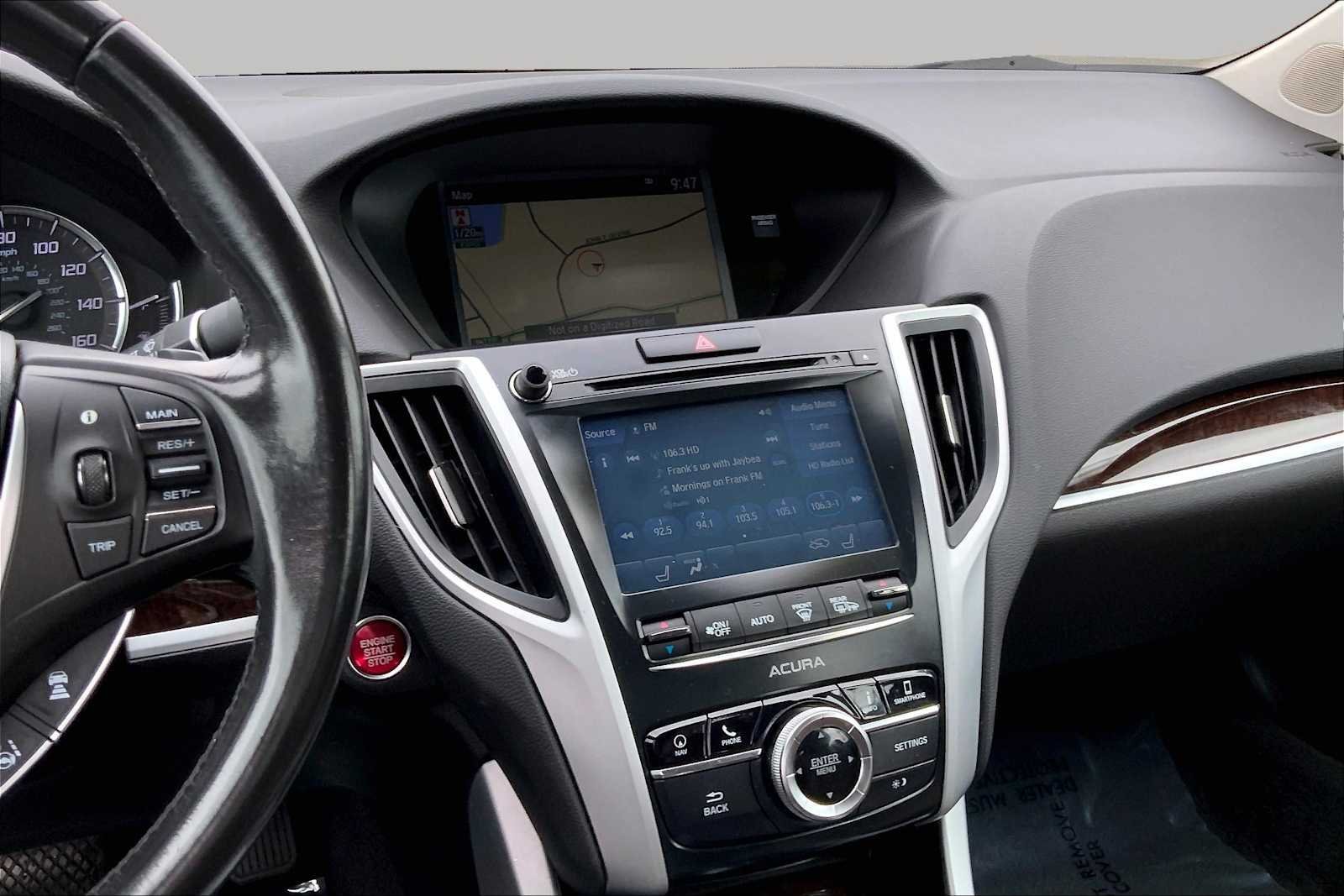 Used 2020 Platinum White Pearl Acura w/Technology Pkg image 7