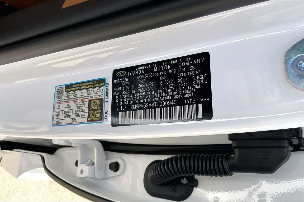 New 2026 Creamy White Pearl Hyundai Calligraphy image 19