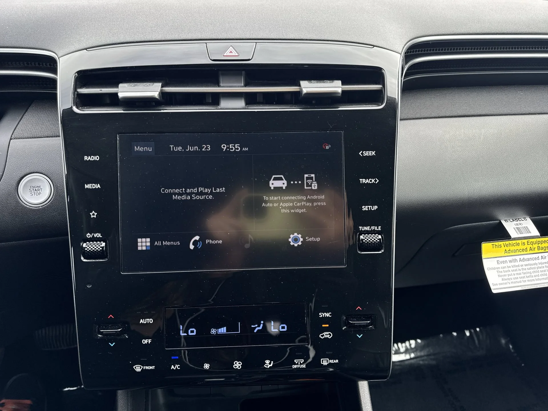 Used 2022 Intense Blue Hyundai SEL image 16