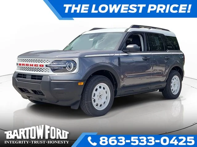 New 2026 Gray Metallic Ford Heritage image 1