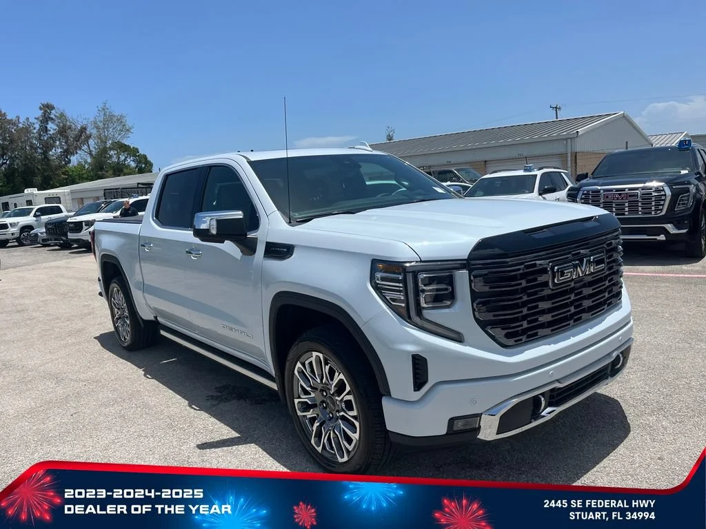New 2026 Glacier White Tricoat GMC Denali Ultimate image 2
