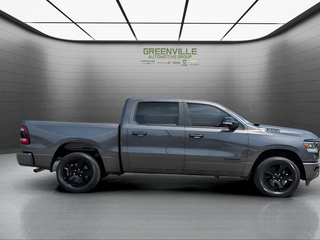 Used 2022 Granite Crystal Metallic Clearcoat Ram Big Horn Night Edition 4x4 image 9