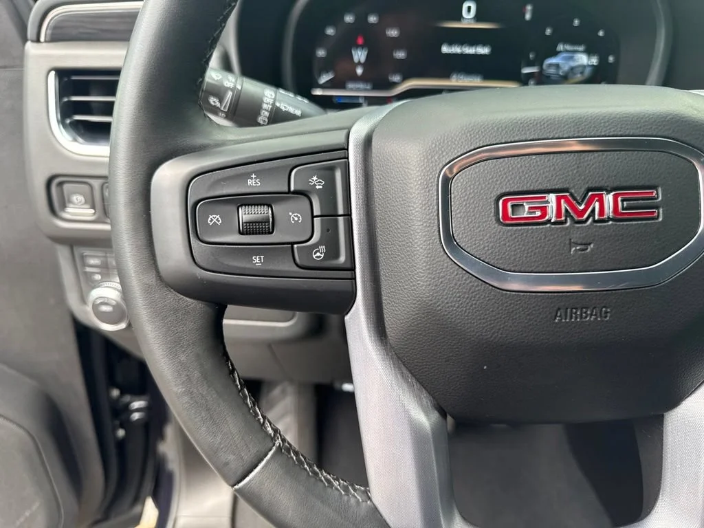 Used 2023 Midnight Blue Metallic GMC SLT image 29