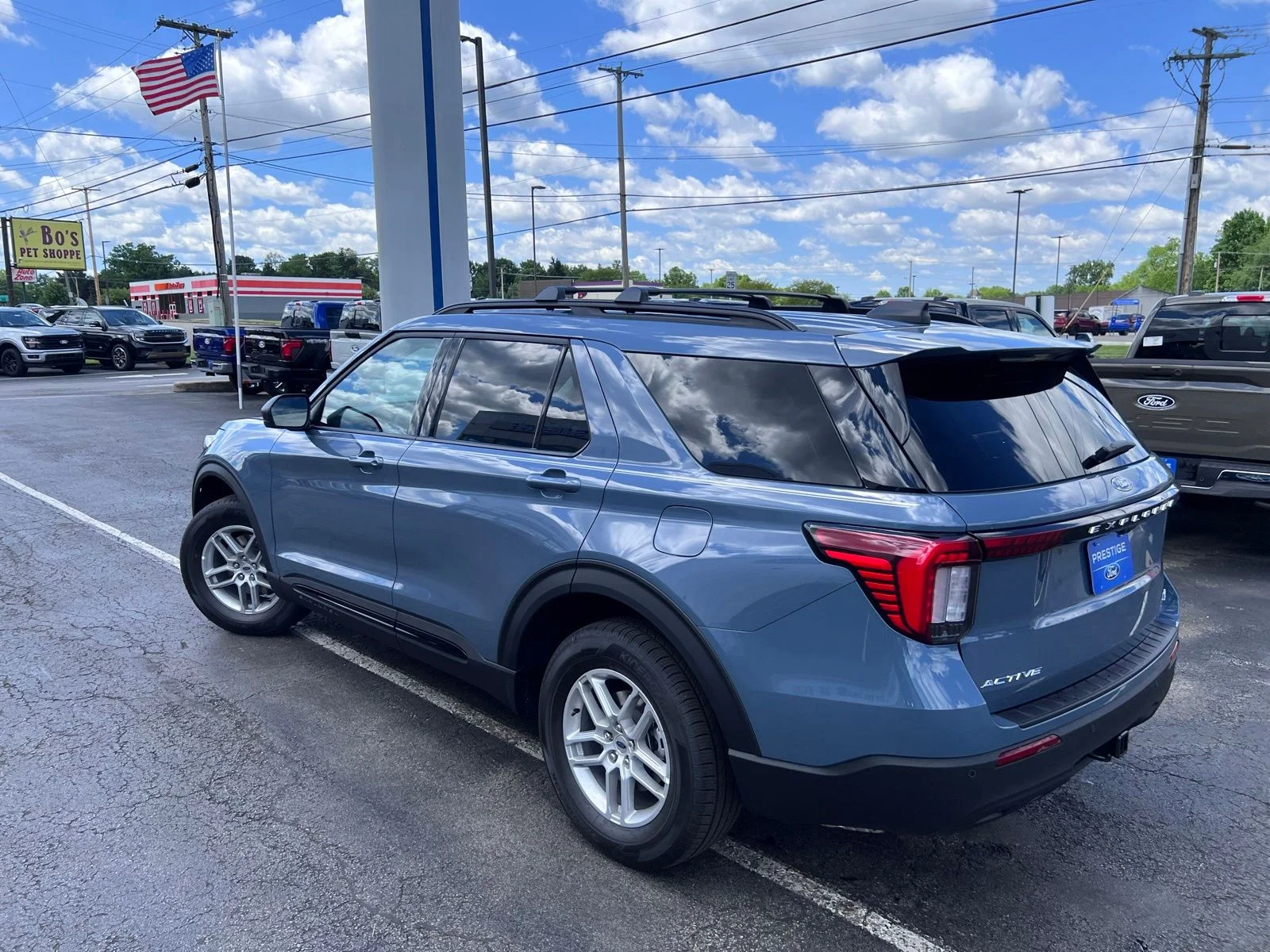 New 2026 Vapor Blue Metallic Ford Active image 12