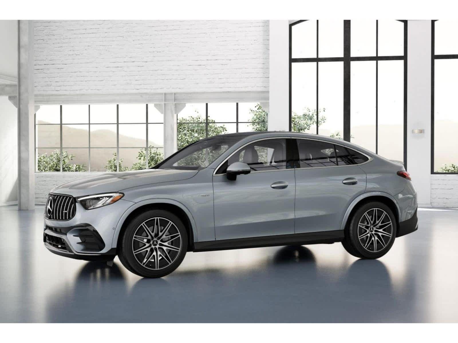 New 2026 Cirrus Silver Metallic Mercedes-Benz AMG® GLC 43 4MATIC Coupe image 36