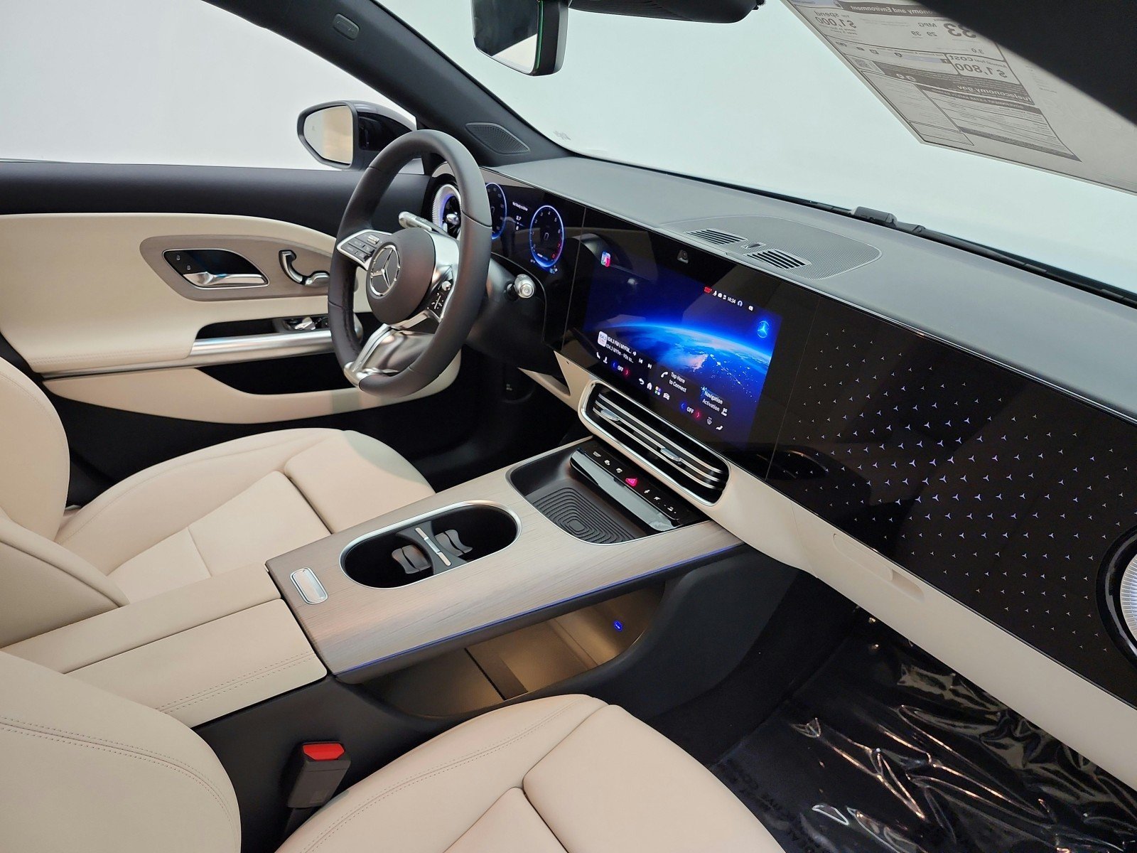 New 2027 Liquid Crystal Green Mercedes-Benz CLA 220 Hybrid image 13