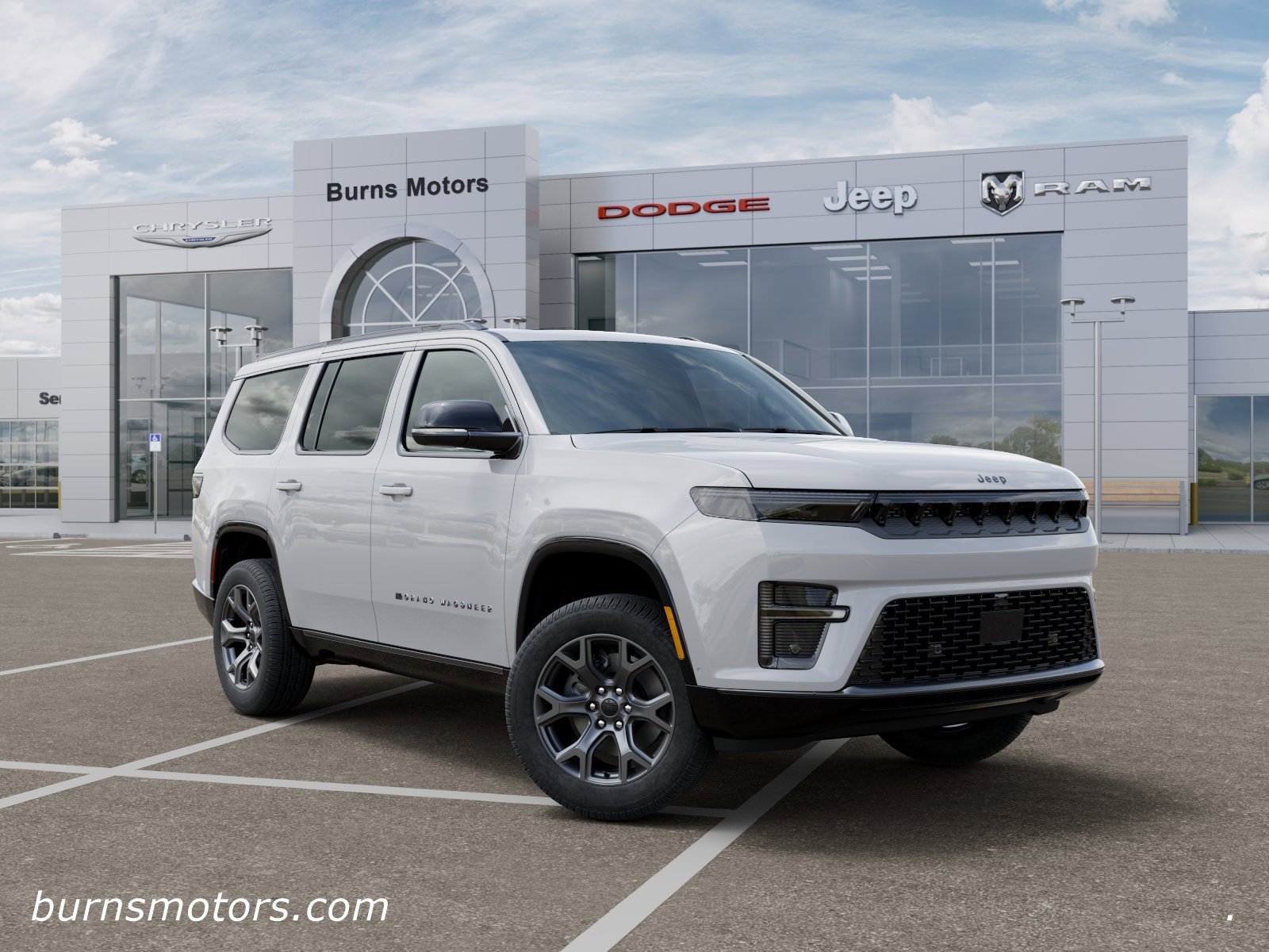 New 2026 Bright White Clear-Coat Exterior Paint Jeep Limited Altitude image 5