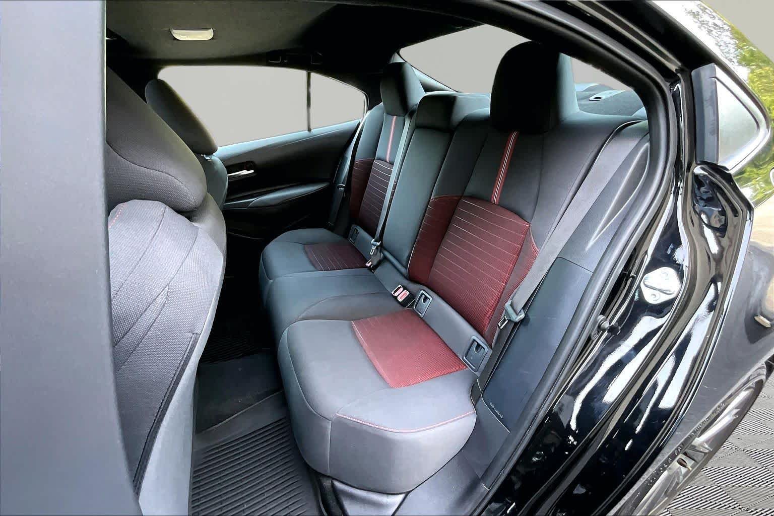 Used 2025 Midnight Black Metallic Toyota SE image 21